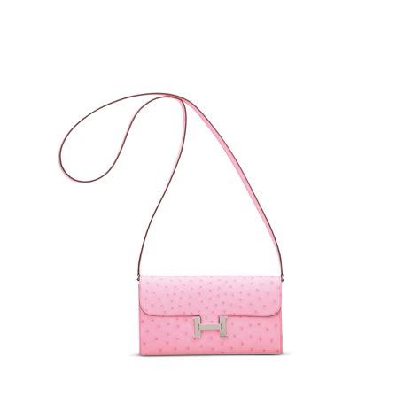 bubblegum pink ostrich hermes|rose bubblegum ostrich bags.